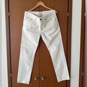 Saint Laurent White Skinny Jeans